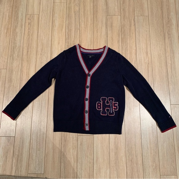 Tommy Hilfiger Boys Cardigan 8-10 - Picture 1 of 8